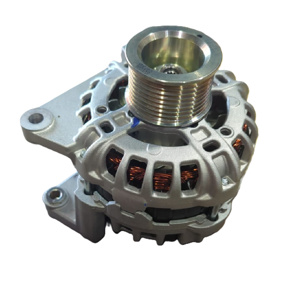 JCB 320/08999 Alternator C3-105A 14V – Main front view, Made in India.